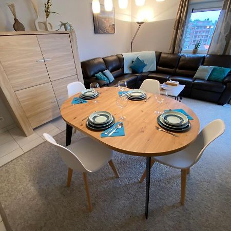 Vakantieappartement Oostende Met Priveparking Buitenkant foto